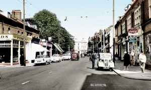 Teddington: Teddington, Broad Street c1955