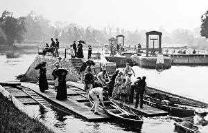 Teddington: Teddington Lock, River Thames - early 1900s