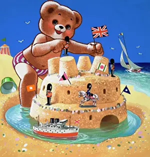 Sandcastle: Teddy Bear