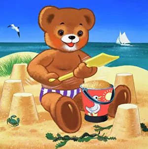 Sandcastle: Teddy Bear