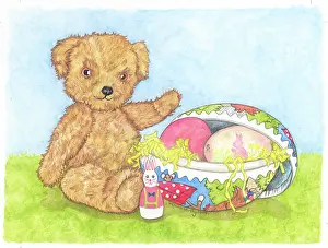 Sturdy: Teddy Bear with Easter Egg