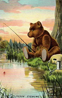 Pillard: Teddy bear fishing