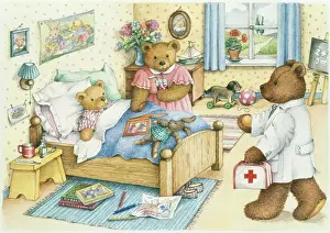 Ilona: Teddy Bear Get Well Scene