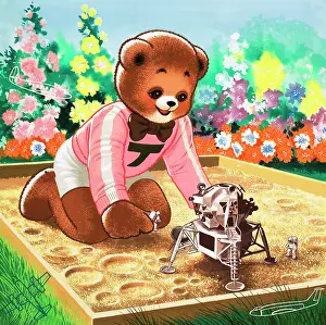 Lander: Teddy Bear (with hidden objects)