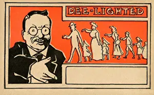 Shook: Teddy Roosevelt offering his hand for a handshake