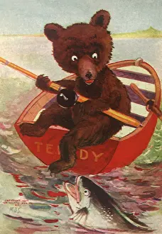 Emerge: Teddy Surprised by Fish