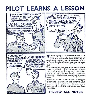 Memoranda: Tee Emm Pilots Notes Spoof Ads