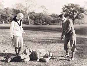 Teeing: Teeing off
