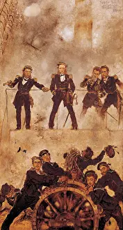 Tegetthoff: Tegetthoff at the naval battle of Lissa