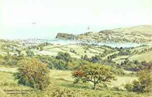 Haldon: Teignmouth and Shaldon, Devon, from Haldon Moor