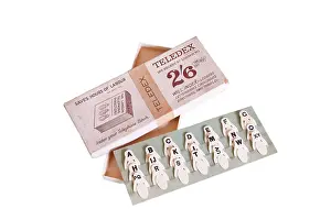 Surname: Teledex Address Book Tabs in original packaging
