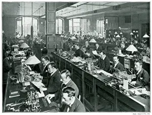Clerks: Telegraph Office 1890s