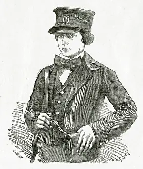Telegrams: Telegraphic message boy in the City 1856