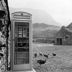 Borrowdale: Telephone Box In Cumbria