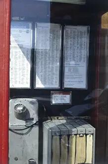 Enquiries: TELEPHONE BOX INTERIOR
