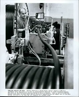 Coils: Telephone cable at Western Electric, Pennsylvania, USA