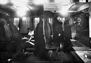 Compartment: Telephone exchange in a railway carriage