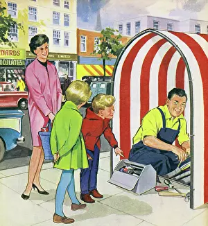 Look & Learn Nursery Material: The Telephone Repair Man