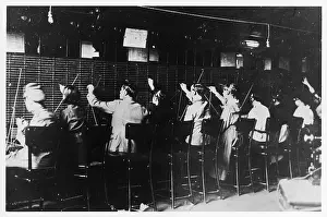 Switchboard: TELEPHONES CAPTURED 1917