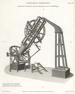 Refracting: Telescope built by Jesse Ramsden