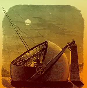 Astronomers: Telescope designed by Daniel C. Chapman