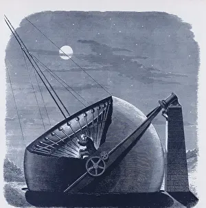 Observations: Telescope designed by Daniel C. Chapman