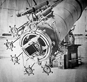 Yerkes: Telescope at Yerkes Observatory, USA