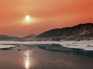 Sentsov: Teletskoye Lake in Altai Mountains, 1991
