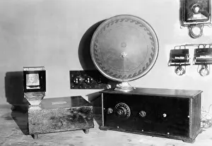 Receiver: Television system by Denes Mihaly, 1929