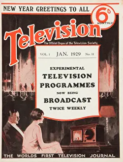 Journal: Television magazine cover