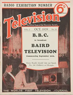 Baird: Television magazine cover