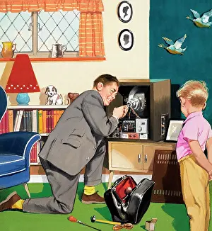 Television Repair Man
