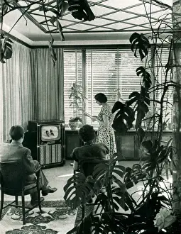 Brochures: Television set cabinet
