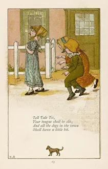 Slit: TELL TALE TIT GREENAWAY