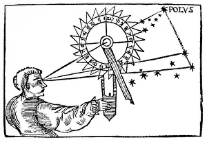 Measurement: Telling time at night using a nocturnal. The hour