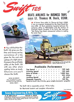 Temco: Temco Swift 125 Aircraft