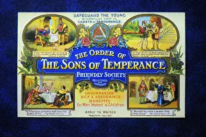 Cpc001: Temperance Promotion Postcard by the Order of