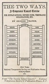 Thayer: TEMPERANCE - TWO WAYS