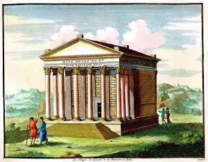 Ditalie: Temple of Antoninus and Faustine, Rome
