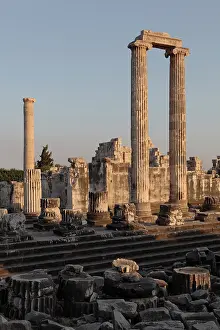Cella: Temple of Apollo in the evening sun, 4th century