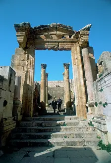 Jerash: The Temple of Artemis, in