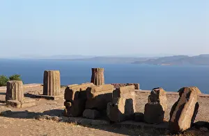 Canakkale: Temple of Athena, Assos, Turkey