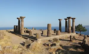 Canakkale: Temple of Athena, Assos, Turkey
