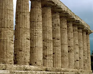 Shaft: Temple of Athena. Paestum