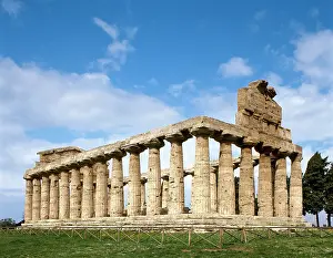 Shaft: Temple of Athena. Paestum
