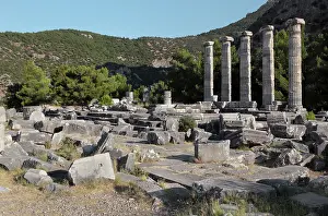 Polias: Temple of Athena, Priene, Aydin, Turkey