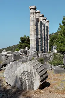Temple of Athena, Priene, Aydin, Turkey