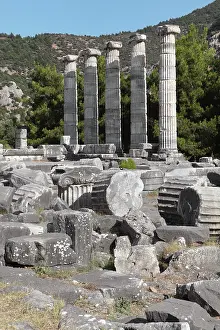 Polias: Temple of Athena, Priene, Aydin, Turkey