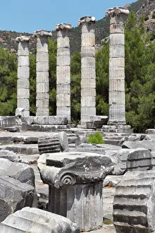 Polias: Temple of Athena, Priene, Aydin, Turkey