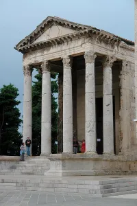 Pula: Temple of Augustus, Pula, Croatia